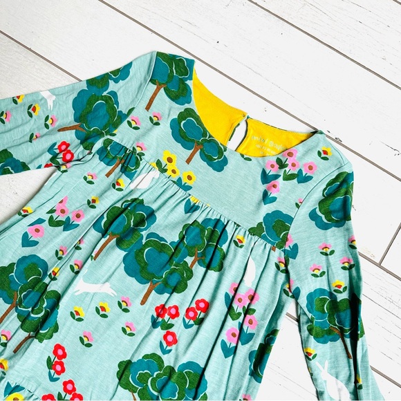 Mini Boden Nature Dress With Tights Size 9-10 Years - Picture 4 of 8